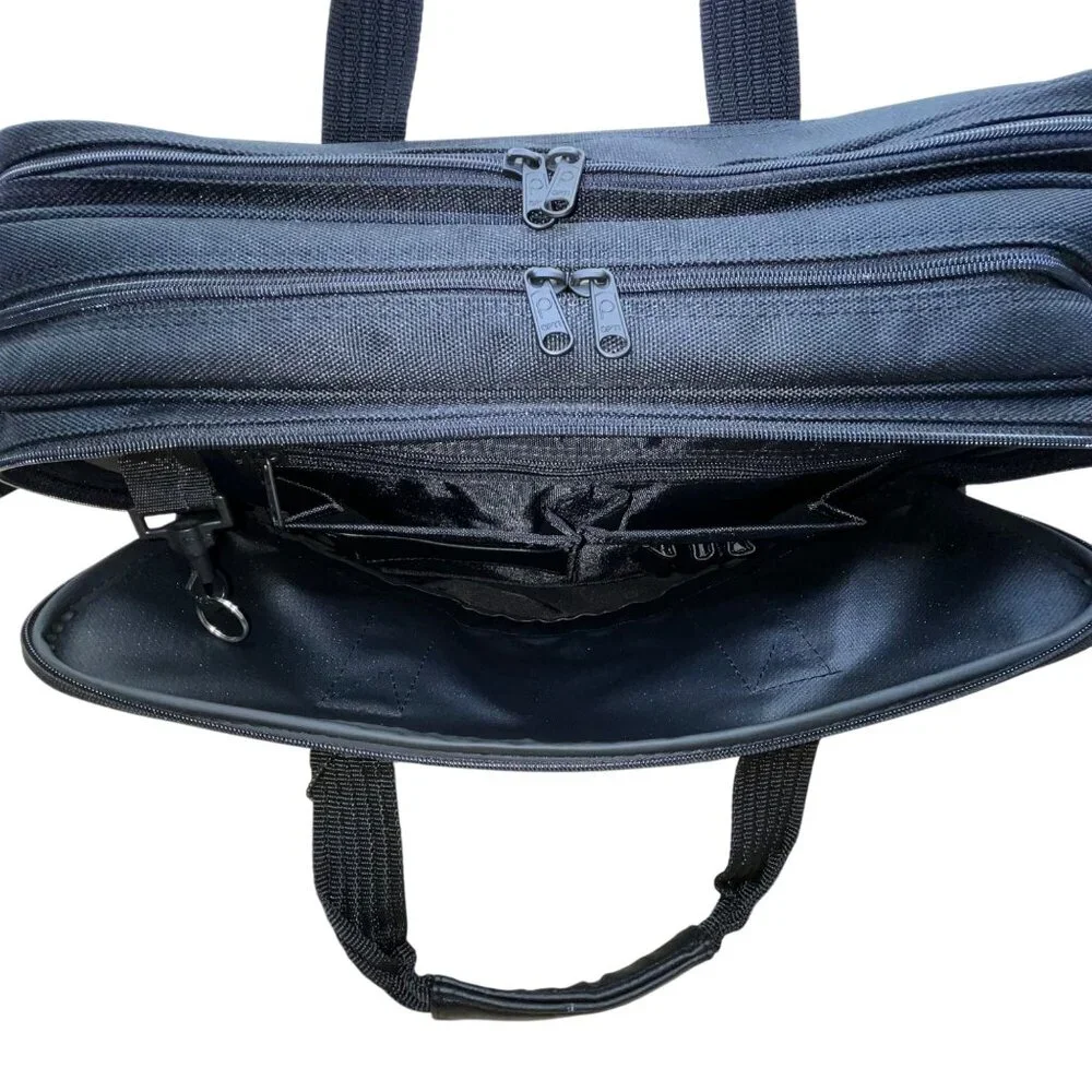 Hit Men’s Black Nylon Tech Organizer 2.0 Shoulder Strap Business & Computer Bag